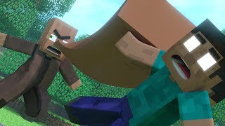 Top 5 Funny Minecraft Animations Created By MrFudgeMonkeyz [upl. by Artemisia316]