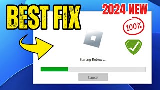 Roblox NOT LAUNCHING on Windows 1011 2024 BEST FIX [upl. by Duke268]