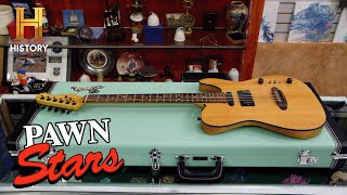 Pawn Stars CUSTOM FENDER STRIKES A CHORD Season 20 [upl. by Thera207]