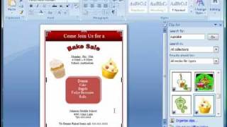 How to Make a Flyer using Microsoft Word [upl. by Symon]