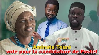 Présidentielle 2024 Aminata Touré vote pour la candidature de Pastef [upl. by Phelips]