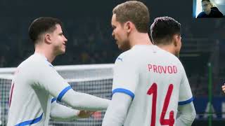 Montenegro vs My reactions and comments gameplay EA Sports FC 25 [upl. by Imnubulo250]