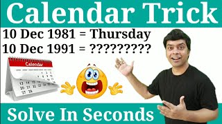 Calendar Reasoning Trick [upl. by Devaney]