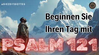 Beginnen Sie den Tag mit Gott – Psalm 121 Gebet – Morgengebet – Andacht  DIEZEITGOTTES [upl. by Jonna]