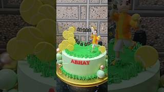 Tennis player cake [upl. by Terzas551]