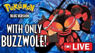 Pokemon Blue  Buzzwole Only ft Speedrunner0218 amp SteveMPlays [upl. by Linoel457]