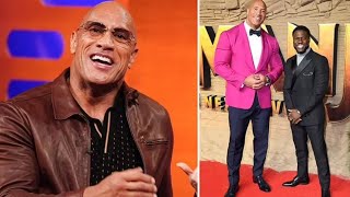 Dwayne The Rock Johnson Teases Kevin Harts Height on The Graham Norton Show [upl. by Kessel]