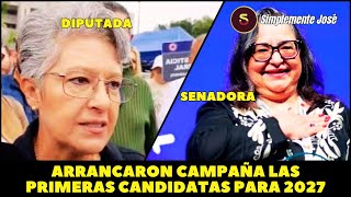 Norma Piña y su vocera Patricia Aguayo se convierten en las primeras candidatas para el 2027 [upl. by Shing773]