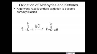 Oxidation and Reduction of Aldehydes and Ketones [upl. by Rudolf]