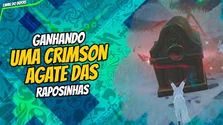 GENSHIN IMPACT GANHANDO UMA CALCEDONIA CARMESIN DAS RAPOSAS [upl. by Lirbij]