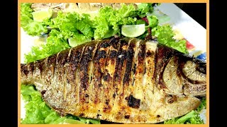 Peixe assado na brasa em duas receita [upl. by Egdamlat]