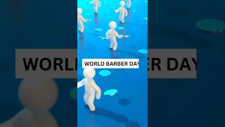 World barber day barberday barber haireducation [upl. by Eldred694]