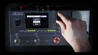 MOOER GE200 Tutorial Part  3 EXP and MERGE [upl. by Adnawahs]