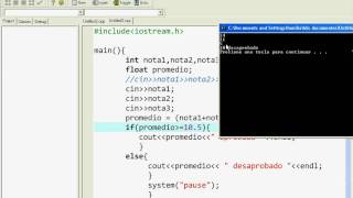 Tutorial Programacion C Clase 5  Ejercicios promedio 24 [upl. by Ethelind]