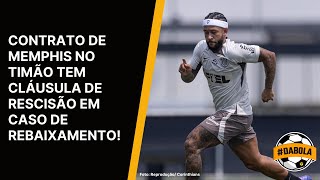 DABOLA  Contrato de Memphis tem cláusula de rescisão em caso de rebaixamento do Corinthians [upl. by Medrek]