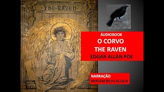 O CORVO  THE RAVEN Áudiobook por Miriam Bevilacqua [upl. by Grinnell493]