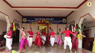 PU Dance  Kannada Rajyotsava 2023  Sacred Heart Shanivarasanthe [upl. by David]