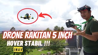 Drone RAKITAN bisa HOVER STABIL seperti DJI [upl. by Tryck]