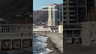 Lazarevskoe Sochi best beach Black Sea paradise vacation summer holidays today 2024 [upl. by Akimas]