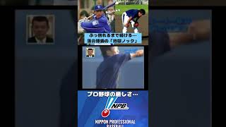 ぶっ倒れるまで続く…落合の「地獄ノック」 プロ野球 中日ドラゴンズ 落合博満 野球 ショート [upl. by Britte]