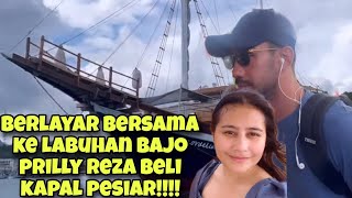 🔴REZA RAHARDIAN BAWA PRILLY BERLAYAR KE LABUHAN BAJOMASYAALLAH SOSWEET [upl. by Annairam]