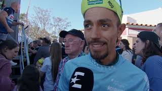 Daniel Felipe Martínez  Entrevista a la llegada  Etapa 5  Volta ao Algarve em Bicicleta 2024 [upl. by Bartholomeo]