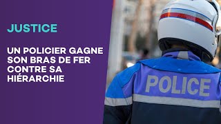 Justice  Un policier gagne son bras de fer face à sa hiérarchie [upl. by Noivad]