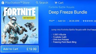 NEW quotDeep Freeze Bundlequot in Fortnite  How to Get The Deep Freeze Bundle Pack in Fortnite [upl. by Mayfield867]