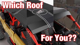 Can Am x3 Roof Options [upl. by Asilet585]