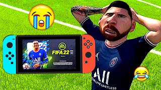 FIFA 22 KARRIEREMODUS aber auf Nintendo Switch  🔍😭 [upl. by Sioled]