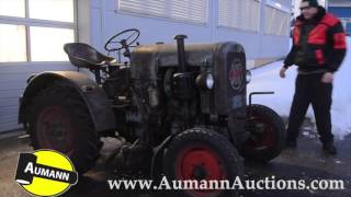 1951 Eicher Modell 3905 Traktor  Oldtimer Muller Traktor Auktion [upl. by Sellig]