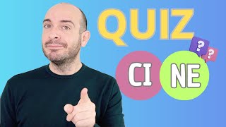 QUIZ sulle particelle CI e NE  Impara litaliano con Francesco [upl. by Elamor]