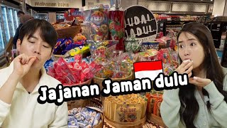 REAKSI KAKAK ADIK KOREA COBA JAJANAN JADUL INDONESIA [upl. by Dopp260]