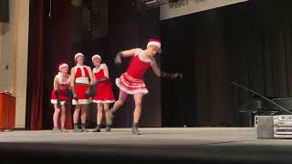 The BEST High School Dance Assembly  Mean Girls Jingle Bell Rock [upl. by Kuehnel]