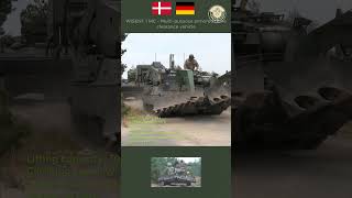 WiSENT 1 MC  Multipurpose armored mine clearance vehicle military defence army [upl. by Halsey684]