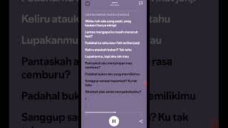 Lirik Lagu Lantas  juicy luicy [upl. by Riti84]