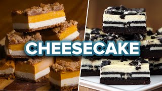 Cheesecake Bars 4 Ways [upl. by Kannav]