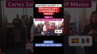 Envidia de LECLERC y Alegria de CHECO por VICTORIA de CARLOS SAINZ en GP MEXICO 🇲🇽 2024 [upl. by Vine]