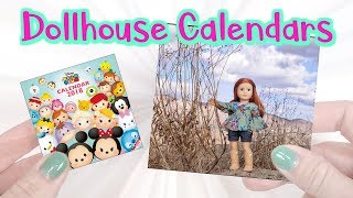 DIY Dollhouse Calendars [upl. by Tem654]