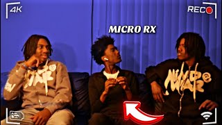 WE INTERVIEWED MICRO RX❤️‍🔥 WHAT HAPPENED TO BUCKET GANG [upl. by Boor]