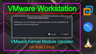 VMware Kernel Module Updater Kali Linux [upl. by Anneliese913]