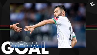 GOAL  Levan Shengelia with a Goal vs KAS Eupen [upl. by Eirac603]