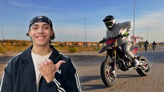 SUPERMOTO MED SKOOVBY [upl. by Stromberg]