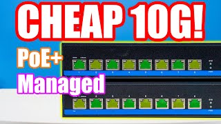 THIS is the Cheapest 8Port 10GbaseT 10GbE Switch [upl. by Eimilb]