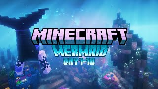 Mystical New World 🐚 Minecraft Mermaid Lets Play  10 Days [upl. by Karole]