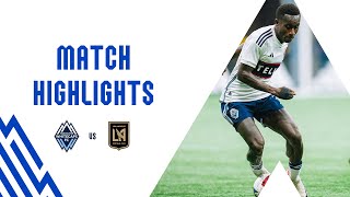 HIGHLIGHTS Vancouver Whitecaps FC vs Los Angeles Football Club  October 21 2023 [upl. by Jereld337]