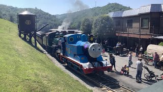 Tweetsie Railroad Day Out With Thomas Thomas visits NC [upl. by Yanad]