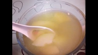 How to make chinese chayote soup 合掌瓜湯 [upl. by Aitnyc590]