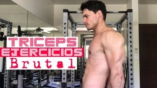 Triceps MAS GRANDES en 4 movimientos  ¡No pierdas más tu tiempo [upl. by Hilde]