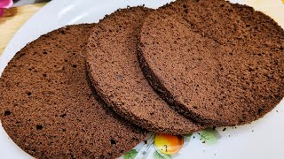 Easy Chocolate sponge cake with Perfect Measurements [upl. by Nek]